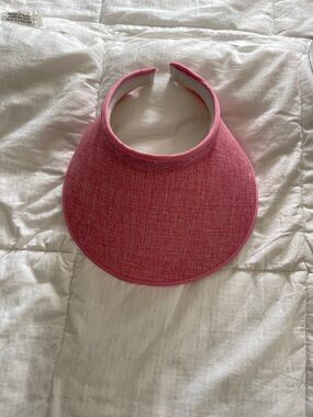 Pink Sun Visor - Lightweight Visor NWOT great for beach sightseeing etc one size